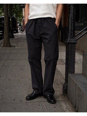Peter Manning Mens Everywhere Pants Sz 30/32 x26 Black Performance Pull On